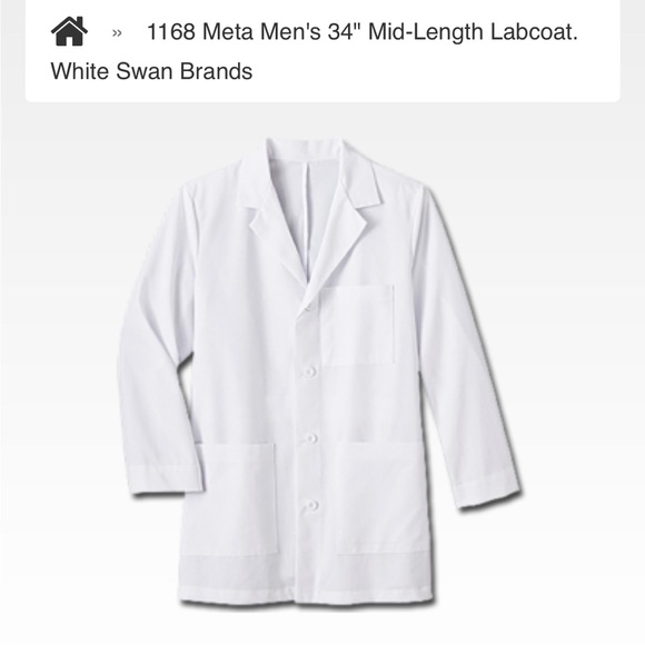 NWT Meta Lab Coat - Picture 2 of 12